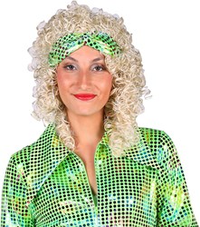 Disco Haarband Green Rainbow