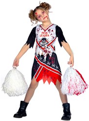 Meisjes Zombie Cheerleader Outfit