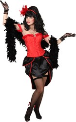 Damesrok Burlesque Zwart 