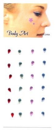 Body Jewel Druppel Multi