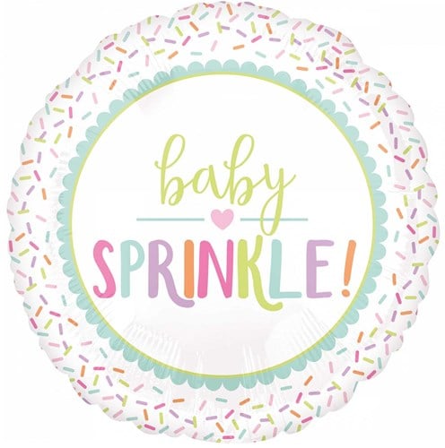 Folieballon Geboorte - Baby Sprinkle (43cm)