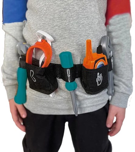 Speelgoed Gereedschapsset met Riem - 6dlg