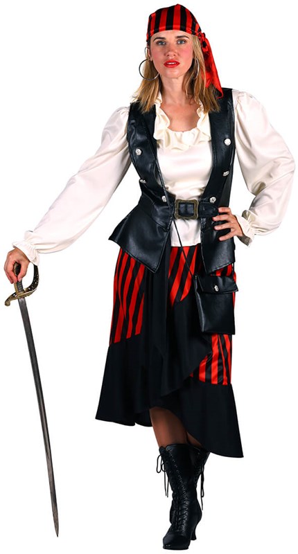Piraten Kostuum Dames Luxe 6dlg (2)