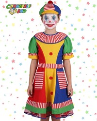 Clownspak Meisje Bibi Luxe