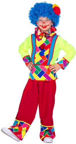 Clownspak Kind Vrolijke Pipo