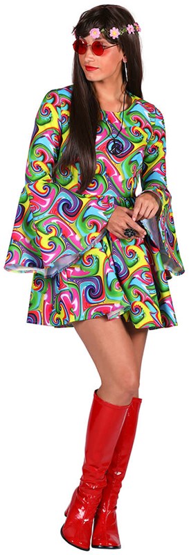 Hippie Jurkje Neon Waves (2)