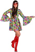 Hippie Jurkje Neon Waves