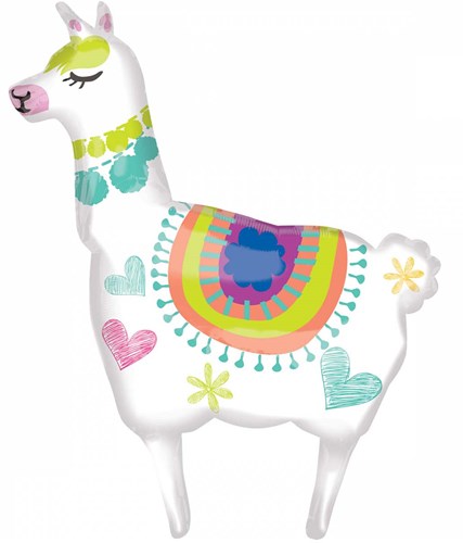 Supershape Folieballon Lama (71x104cm)