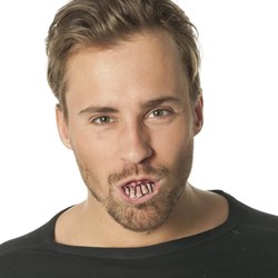 Halloween Gebit Met Bloedspetters