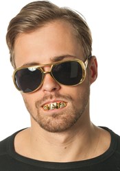 Gebit Gouden Tanden met Strass