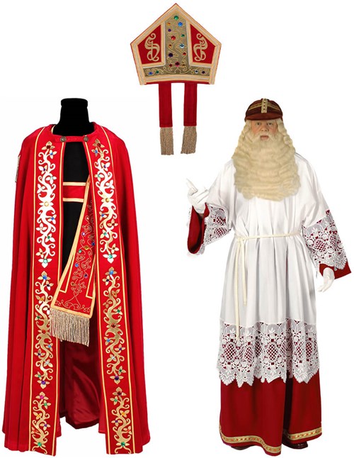 Sinterklaas Kostuum TV België (voorbeeld)