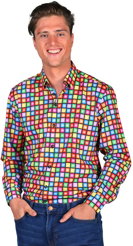 Overhemd Heren Discoball 