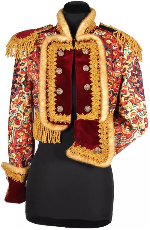 Carnavalsjas Dames Bolero Berber Diva