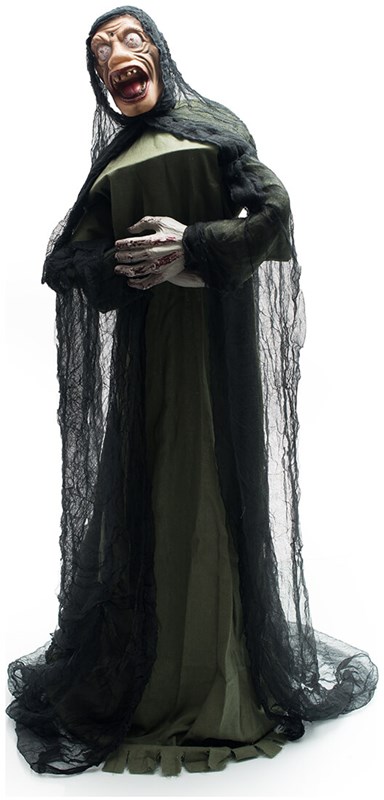 Halloween Deco Scary Larry met Bewegingssensor 140cm