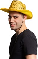 Gouden Cowboyhoed Pailletten met Licht (man)
