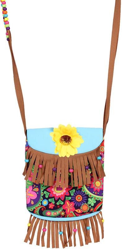 Hippie Tasje Flower Power Paisley