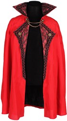 Mens Middeleeuwse Renaissance Mantel Volwassen Zwarte