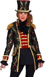 Carnavalsjas Dames Hologram Groen