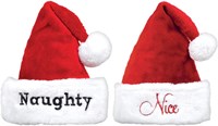 Kerstmuts Naughty en Nice - set van 2