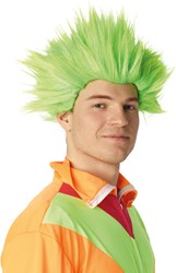 Pruik Electric Shock Groen