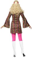 Hippie Jurkje Peace voor dames (achterkant)