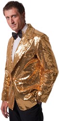 Pailletten Colbert Goud Luxe