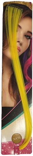 Hairextension Neon Geel - 50cm