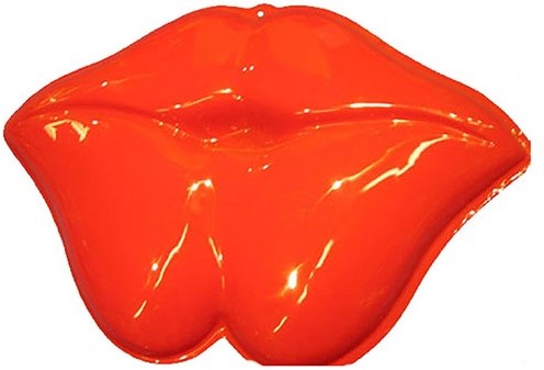 Wanddecoratie Lippen Rood (55x40cm)