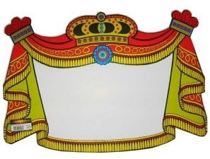 Kroonschild Klassiek Blanco