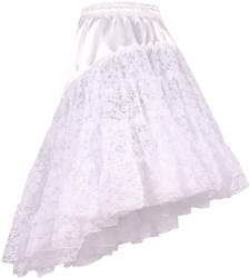Petticoat met Kant Luxe Wit