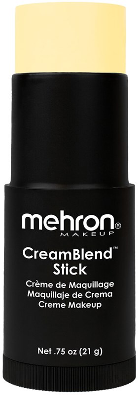 Mehron CreamBlend Stick Pastel Yellow - 21gr