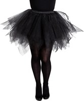 Petticoat Luxe met Onderrok Zwart