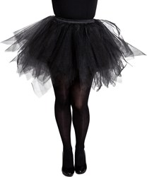 Petticoat Luxe met Onderrok Zwart