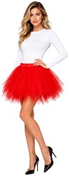 Petticoat Luxe met Onderrok Rood