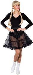 Petticoat Kniehoogte Zwart 