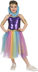 Suleika Kostuum Purple Rainbow voor meisjes