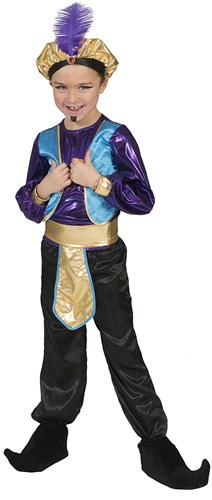 Sultan Kostuum Purple Prince voor jongens