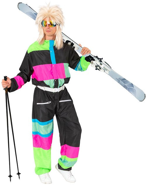 Fout Skipak Neon-Zwart Heren