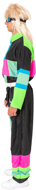 Fout Skipak Neon-Zwart Heren (zijkant man)