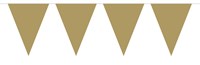 Vlaggenlijn Metallic 10mtr Goud