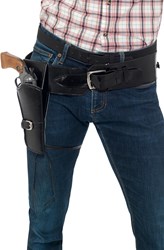 Holster en Riem Zwart 110cm