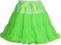 Neon Groene Petticoat Luxe met Onderrokje