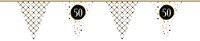 Vlaggenlijn 50 Festive Gold Papier (6m)