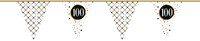 Vlaggenlijn 100 Festive Gold Papier (6m)