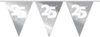 Vlaggenlijn 25 Jaar - Zilveren Bruiloft (10m) 
