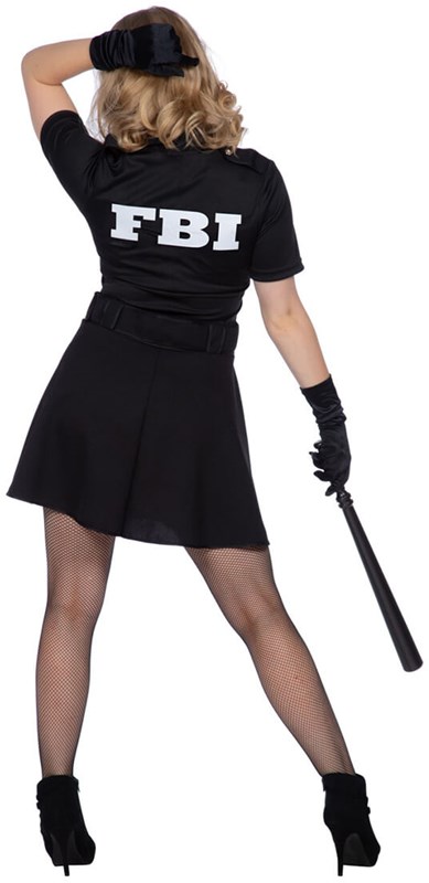 FBI Kostuum Dames (achterkant)