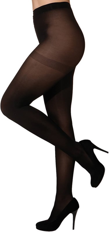Panty 60 denier Blickdicht Zwart