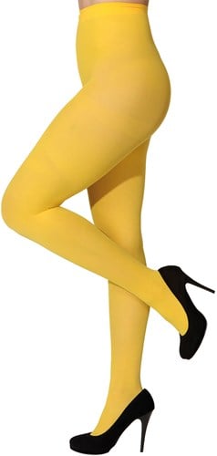 Panty 60 denier Blickdicht Geel