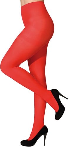 Panty 60 denier Blickdicht Rood