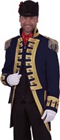 Herenjas Nelson Marine Blauw-Goud Luxe